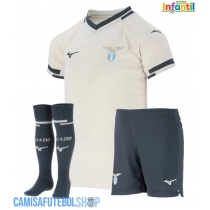 Camisa de time de futebol Lazio Replicas 2º Equipamento Infantil 2025-26 Manga Curta (+ Calças curtas)